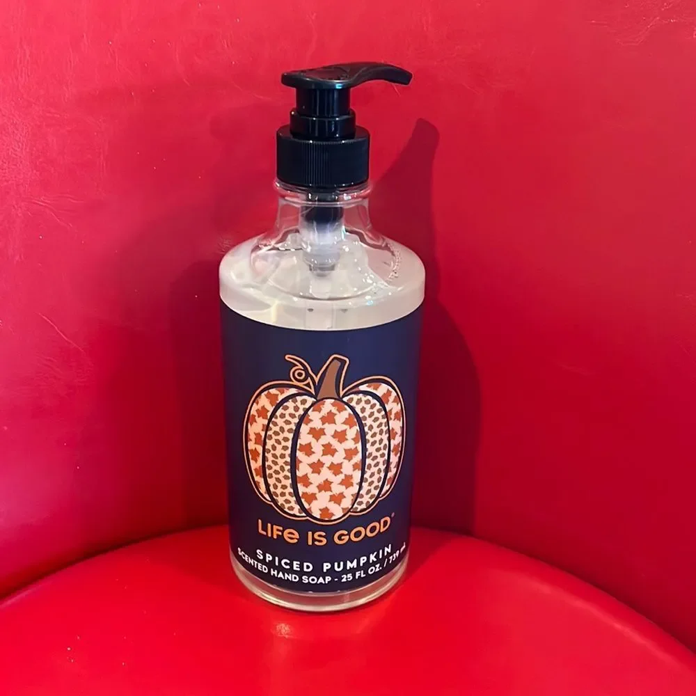 New Life is Good hand soap